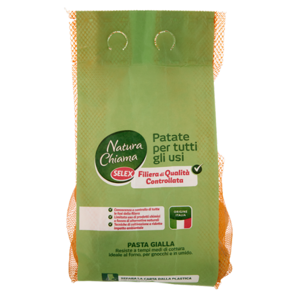 Selex Natura Chiama Patate per Tutti gli Usi Pasta Gialla 1,5 kg