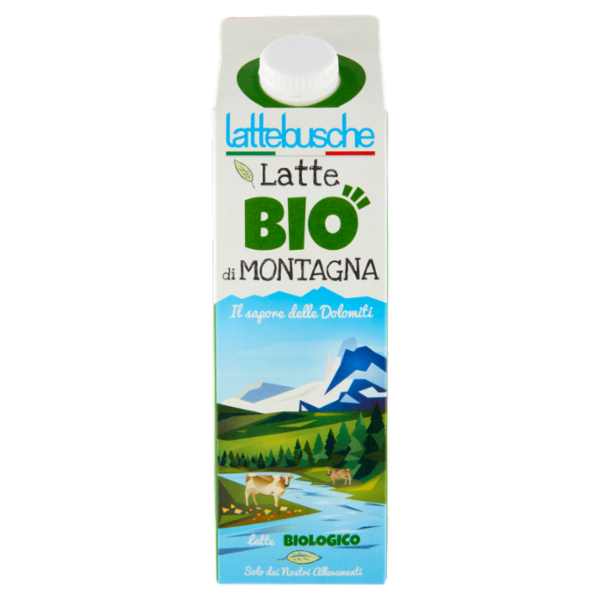 lattebusche Latte Bio di Montagna 1000 ml