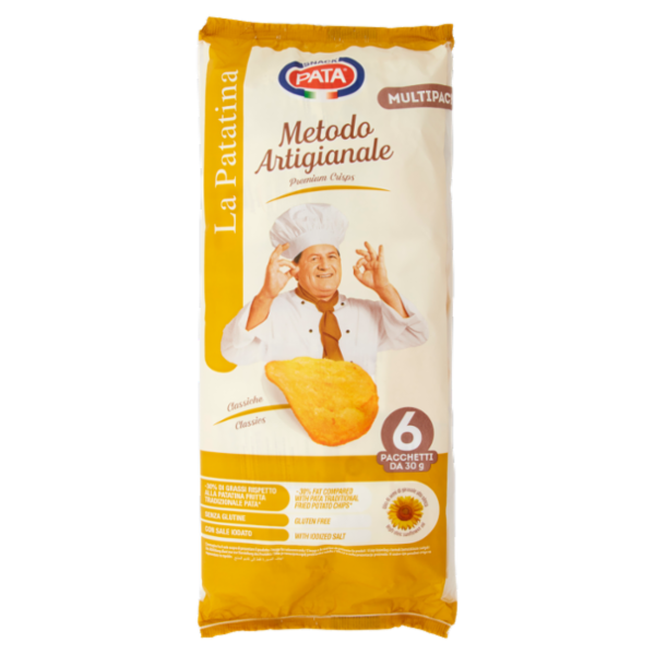 Pata la Patatina Metodo Artigianale Classiche 6 x 30 g