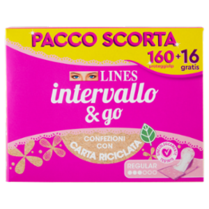Lines Intervallo & Go Regular 160+16 Pz
