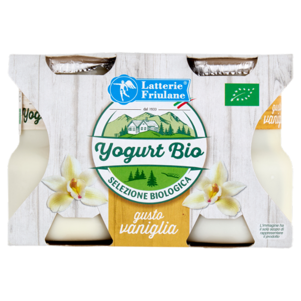 Latterie Friulane Yogurt Bio gusto vaniglia 2 x 125 g