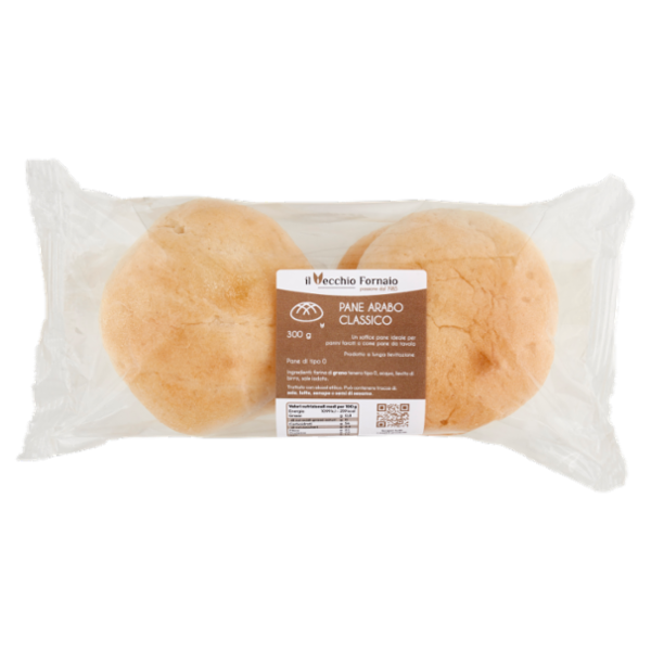 il Vecchio Fornaio Pane Arabo Classico 300 g