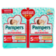 Pampers Baby-dry Mutandino Junior 18 + 18 pz