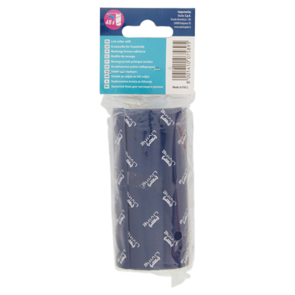 Domopak Living Ricarica Adesiva universale Fogli Pretagliati 48 pz