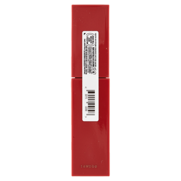 Maybelline New York Rossetto a Lunga Tenuta Effetto Vinilico Superstay Vinyl Ink 100 Charmed