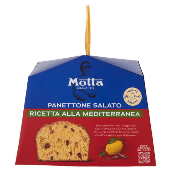 Motta Panettone Salato Ricetta alla Mediterranea 450 g