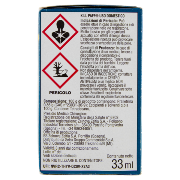 Selex Insetticida Liquido Antizanzare Set Vaporizzatore + Ricarica 33 ml