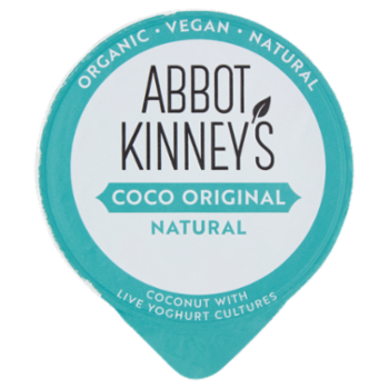 ABBOT KINNEY'S Cocco, Dessert Vegetale Al Cocco Bio, Senza Zuccheri Aggiunti, Senza Glutine, 125g