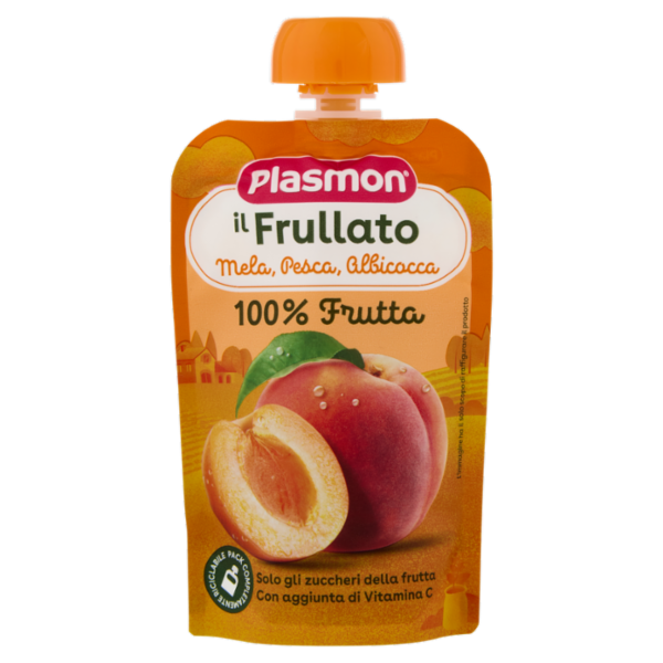 Plasmon il Frullato Mela, Pesca, Albicocca 100 g