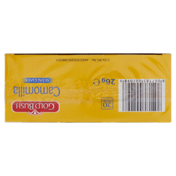 Gold Bush Camomilla Setacciata 20 x 1,3 g