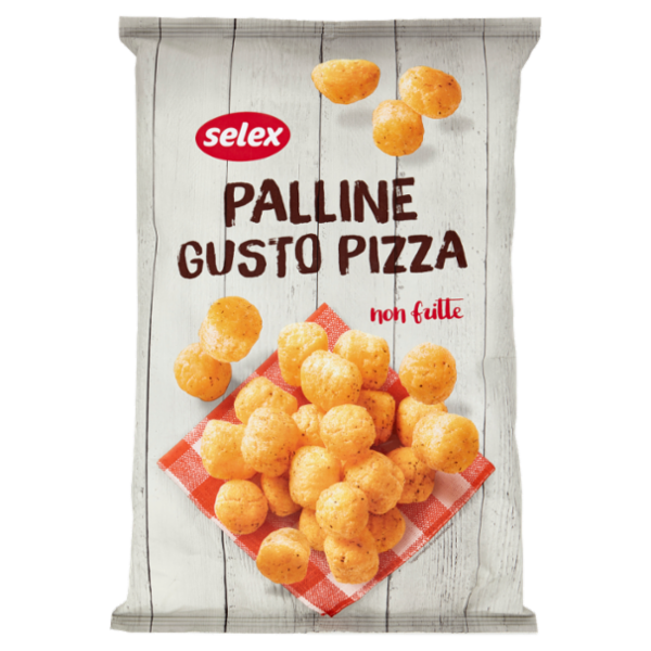 Selex Palline di Mais Gusto Pizza 100 g