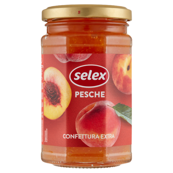 Selex Confettura Extra di Pesche 340 g