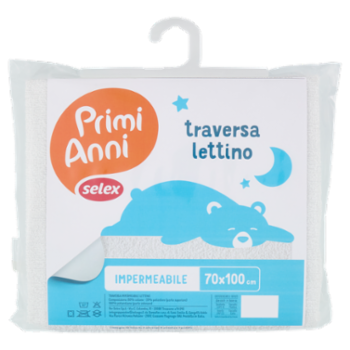Selex Primi Anni Traversa Per Lettino Impermeabile 70 x 100 Cm