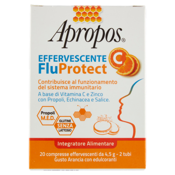 Apropos Effervescente C FluProtect compresse effervescenti 20 x 4,5 g
