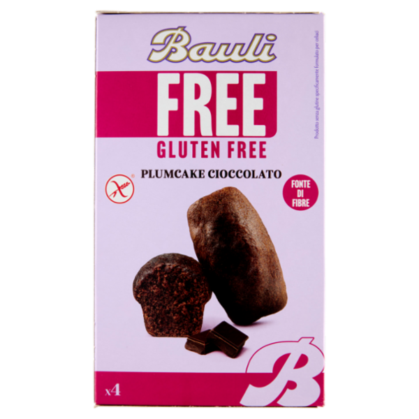 Bauli Free Gluten Free Plumcake Cioccolato 4 x 33 g