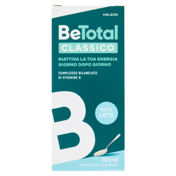 BeTotal Vitamina B Supporto per stanchezza e sistema immunitario Adulti e Bambini 100 ml