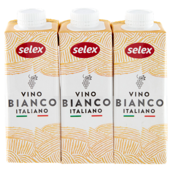 Selex Vino Bianco Italiano 3x250 ml