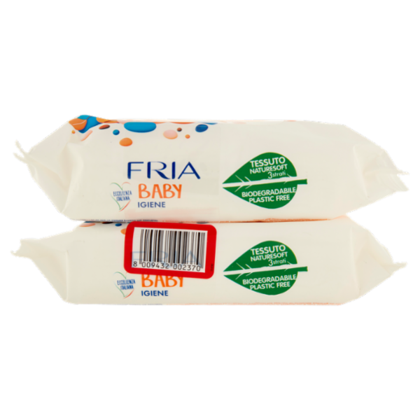 Fria Baby Igiene Effetto Idratante 2 x 70 pz