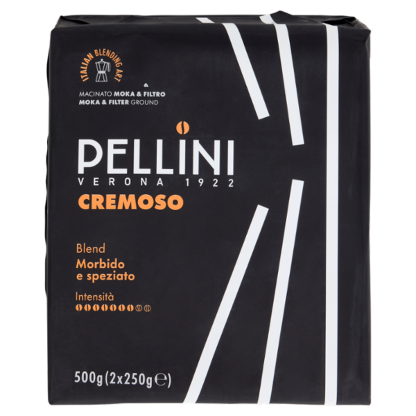 Pellini Cremoso Macinato Moka & Filtro 2 x 250 g