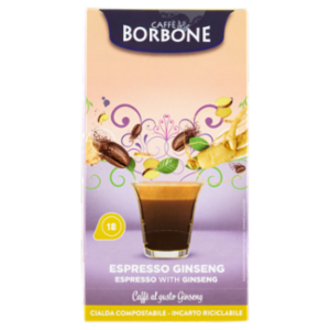 Caffè Borbone Espresso Ginseng Cialda Compostabile 18 x 7 g
