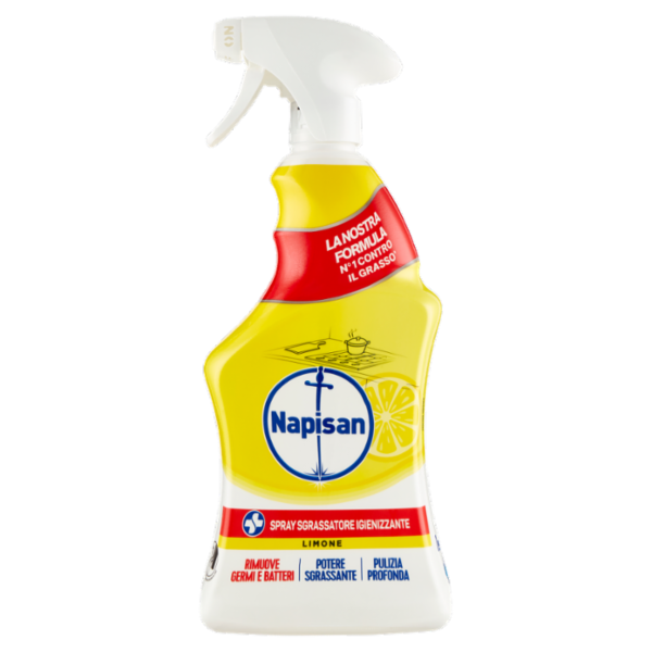 Napisan Spray Sgrassatore Igienizzante Limone 750 ml