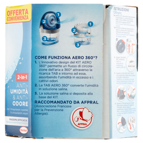 ARIASANA Aero Tab Inodore bipack 2 x 450 g