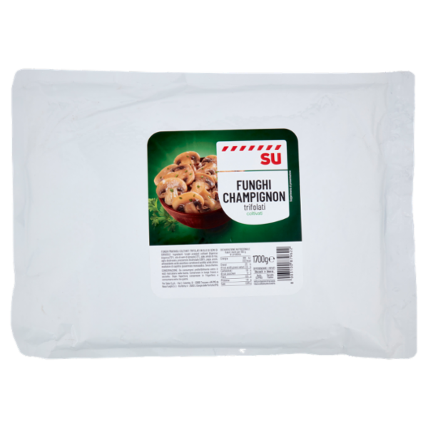 Sù Funghi Champignon Prataioli Coltivati Trifolati in Olio 1,7 kg