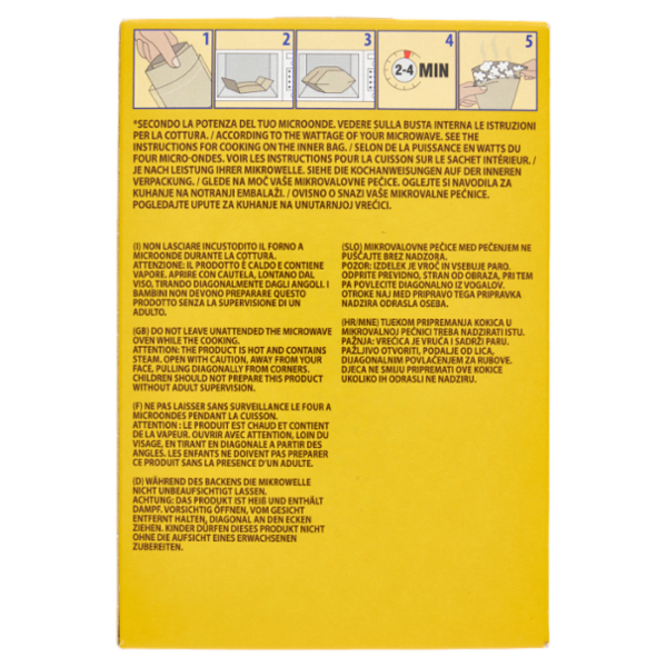 Pata Pop Microwave Butter Taste 3 x 90 g