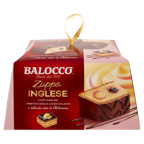 Balocco Zuppa Inglese con Creme Pasticcera e Cioccolato 650 g