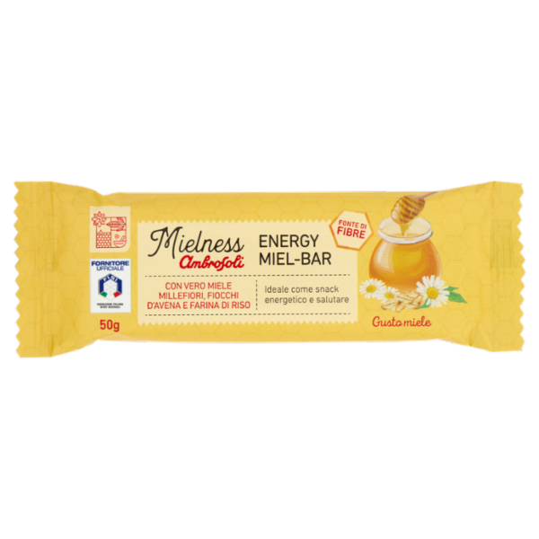 Ambrosoli Mielness Energy Miel-Bar Gusto miele 50 g
