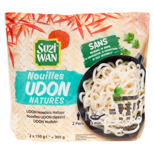 Suzi Wan Noodles Udon classici 2 x 150 g