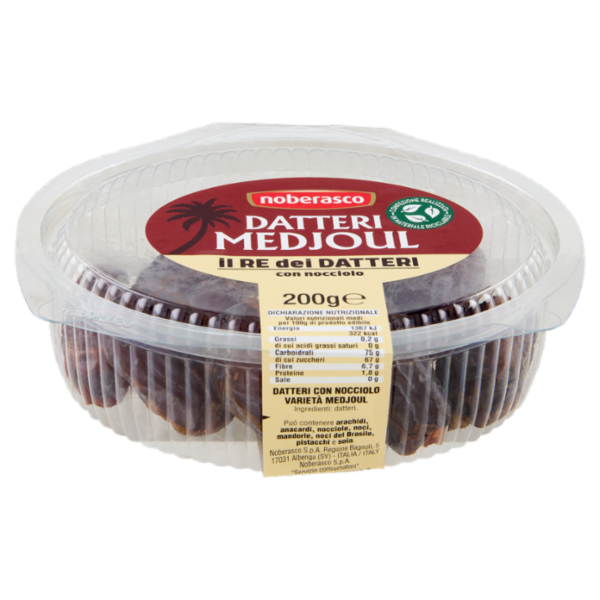noberasco Datteri Medjoul con nocciolo 200 g
