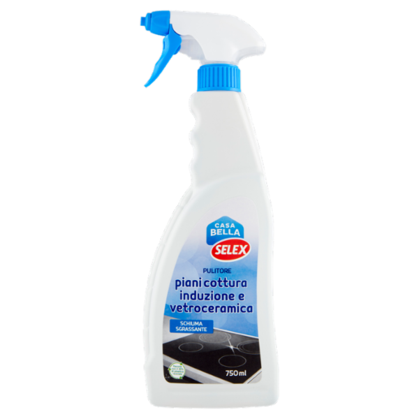 Selex Casa Bella Pulitore per Piani di Cottura ad Induzione e Vetroceramica 750 ml