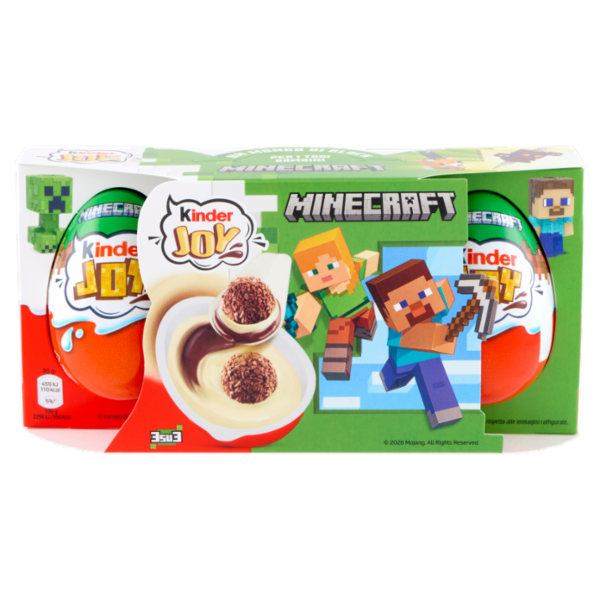 Kinder Joy Minecraft 3 x 20 g