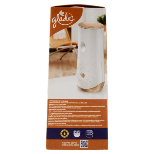 Glade Automatic Spray, Profumatore per Ambienti, Fragranza Gelsomino e Sandalo di Bali 269 ml