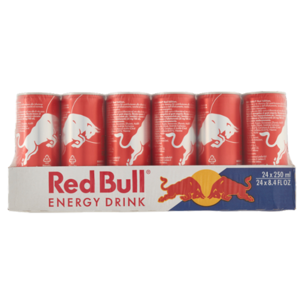 Red Bull Energy Drink, Gusto Anguria, 250 ml (24 Lattine)