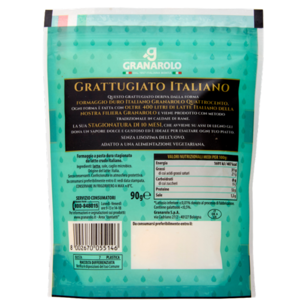 Granarolo Grattugiato Italiano 90 g