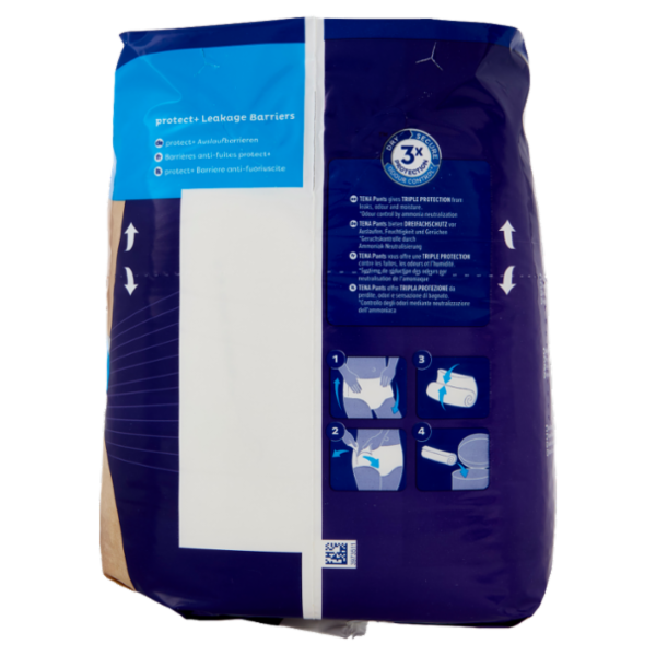 Tena Pants protect+ Night Plus XL 10 pz