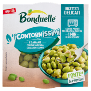 Bonduelle i Contornissimi Ricettati Delicati Edamame Con Salsa Di Soia e Salsa Di Sesamo 120 g