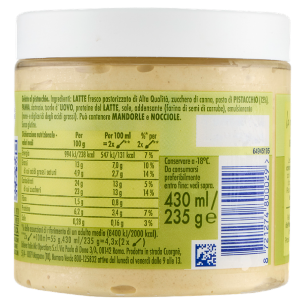 Grom Pistacchio Regale 235 g