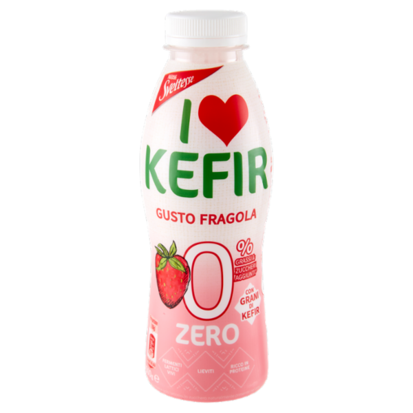 SVELTESSE I Love Kefir Gusto Fragola Zero 500 g