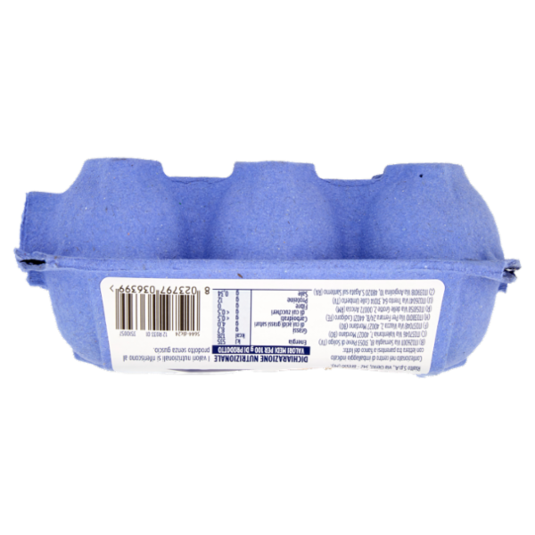 IL GIGANTE 6 Uova da allevamento a terra Uova Medie