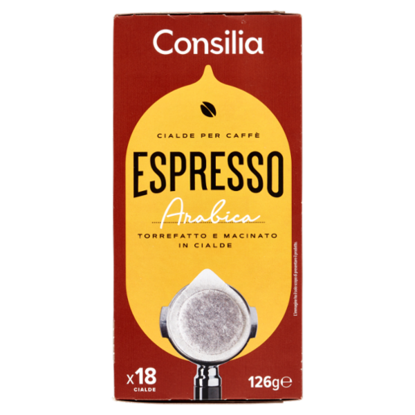 Consilia Caffè in Cialde Espresso Arabica 18 pezzi