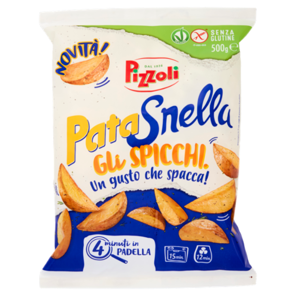 Pizzoli Patasnella gli Spicchi 500 g