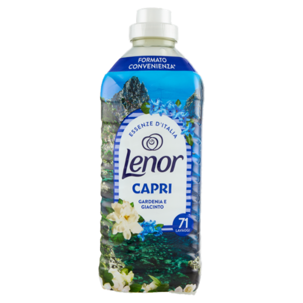 Lenor Essenze D'Italia Capri Ammorbidente Concentrato Gardenia e Giacinto, 71 Lavaggi 1,491 L