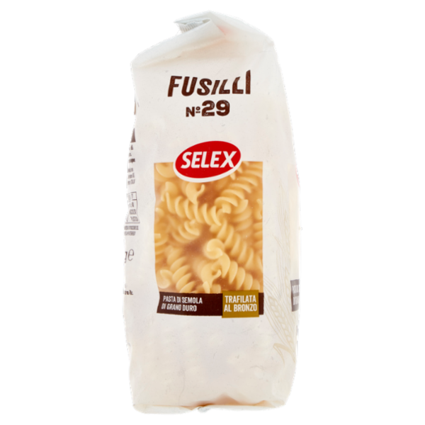 Selex Pasta di Semola Trafilata al Bronzo Fusilli 500 g