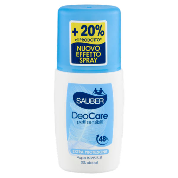 Sauber DeoCare pelli sensibili Vapo 90 ml