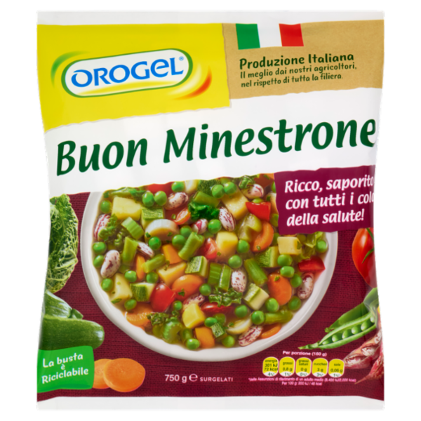 Orogel Buon Minestrone Surgelati 750 g
