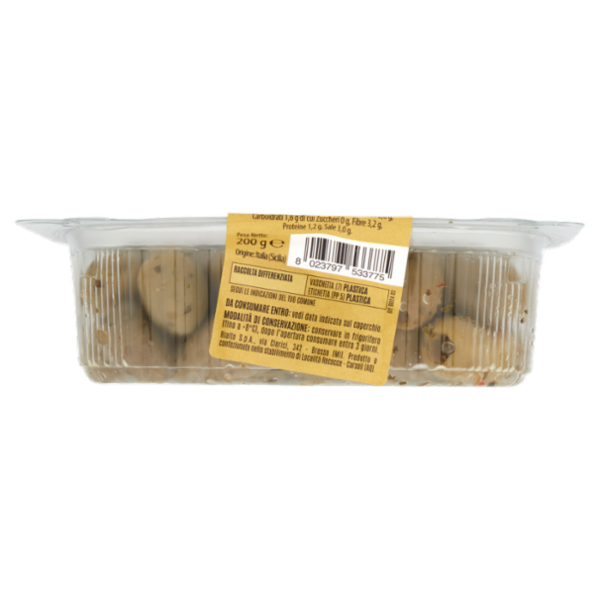 Assaggi e paesaggi Olive Nocellara Etnea Denocciolate Condite 200 g