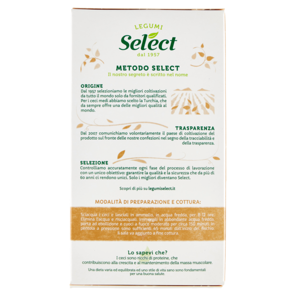 Select Selezioni dal Mondo Ceci Medi 400 g